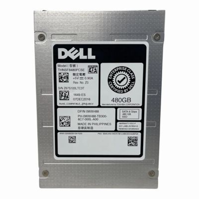 THNSF8480PCSE Toshiba HK4R Series 480GB MLC SATA 6GB/s Read Intensive SED-TCG Enterprise/ PLP 2.5-Inch Internal Solid State Drive