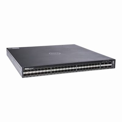 TK747 Dell PowerSwitch S4000 Series S4048-ON 48 x SFP+ Ports 10GBase-X + 6 x QSFP+ Ports Layer 3 Managed 1U Rack-mountable Gigabit Ethernet Network Switch