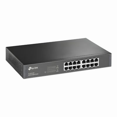 TL-SG1016D-V3 TP-LINK 16-Ports 1GBase-T Layer 2 Unmanaged Gigabit Ethernet Desktop/Rack-Mountable Switch