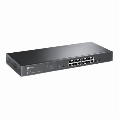 TL-SG2218 TP-LINK JetStream 16-Port Gigabit Smart Switch with 2 SFP Slots