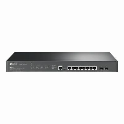 TL-SG3210XHP-M2 TP-LINK JetStream 8-Port 2.5GBASE-T and 2-Port 10GE SFP+ L2+ Managed Switch with 8-Port PoE+