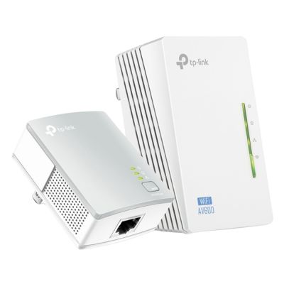 TL-WPA4220 TKITV4.0 TP-Link AV600 2-Port Powerline Adapter Dual Ethernet Ports