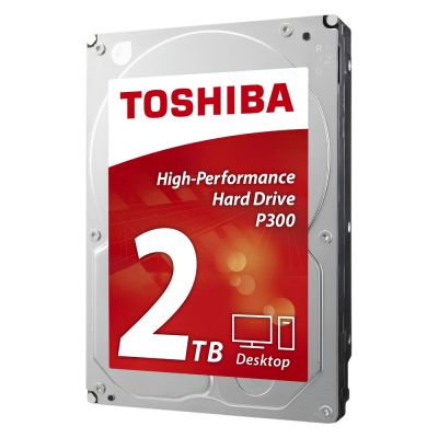 HDWD120XZSTA Toshiba P300 2TB 7200RPM SATA 6GB/s 64MB Cache 3.5-inch Hard Drive