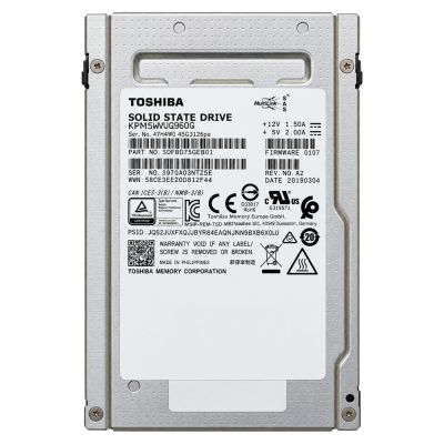 KPM5WVUG960G Toshiba PM5-V 960GB 12Gb/s SAS Mixed Use FIPS 2.5-Inch Solid State Drive