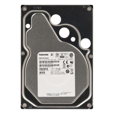 MG03SCA400 Toshiba 4TB 7.2K RPM 6Gb/s SAS 3.5-inch Hard Drive