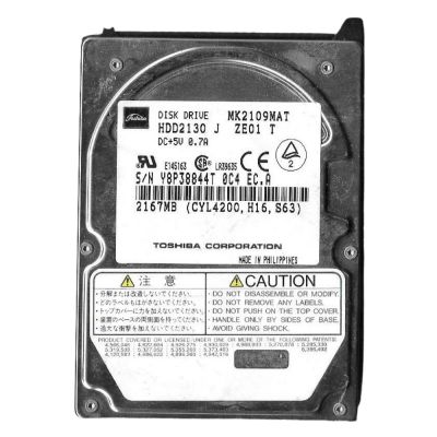 MK2109MAT Toshiba 2.1GB 4200RPM ATA/IDE-33 2.5-Inch Hard Drive