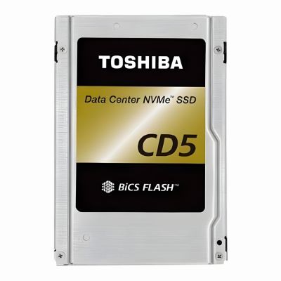KCD51LUG3T84 Toshiba CD5 Series 3.84TB TLC PCI Express 3.0 x4 NVMe Read Intensive U.2 2.5-Inch Internal Solid State Drive