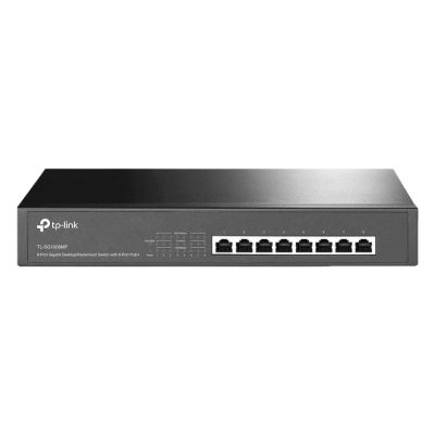 TL-SG1008MP TP-Link 8-Port Gigabit PoE+ RJ45 Desktop Rackmount Switch