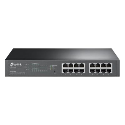 TL-SG1016PE TP-Link 16-Port Gigabit Ethernet Switch with 8 PoE+ Ports