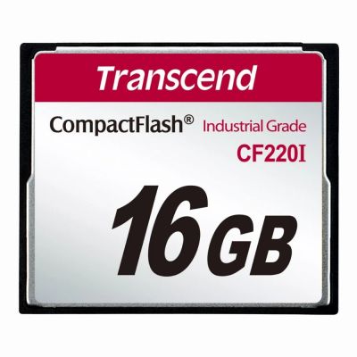 TS16GCF220I Transcend 16GB Industrial Grade CompactFlash Memory Card