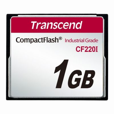 TS1GCF220I Transcend 1GB Industrial CompactFlash Memory Card