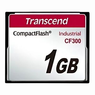 TS1GCF300 Transcend CF300 1GB CompactFlash Memory Card