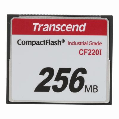 TS256MCF220I Transcend 256MB Industrial Grade CompactFlash Memory Card