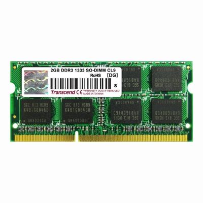TS256MSK64V3U Transcend 2GB DDR3-1333MHz PC3-10600 non-ECC Unbuffered CL9 204-Pin SoDimm Dual Rank Memory Module