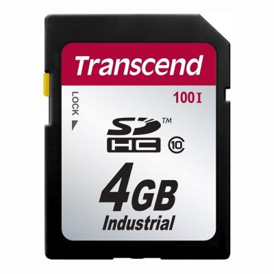TS4GSDHC100I Transcend Industrial 4GB Class 10 SDHC Flash Memory Card