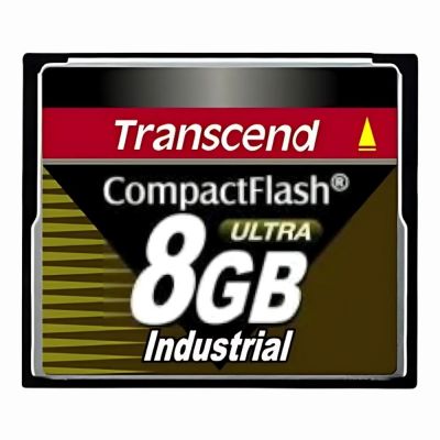 TS8GCF100I Transcend 8GB 100x Industrial CompactFlash Memory Card
