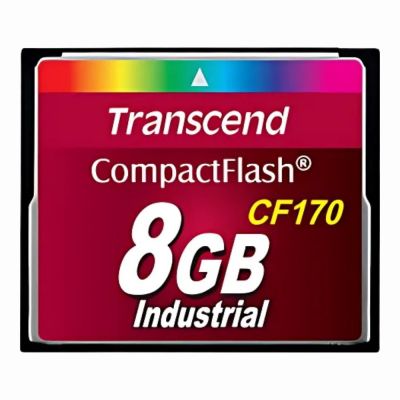 TS8GCF170 Transcend 8GB 170x Industrial CompactFlash Memory Card