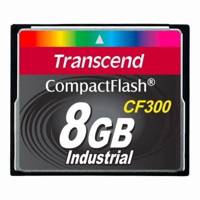 TS8GCF300 Transcend 8GB 300x CompactFlash Memory Card