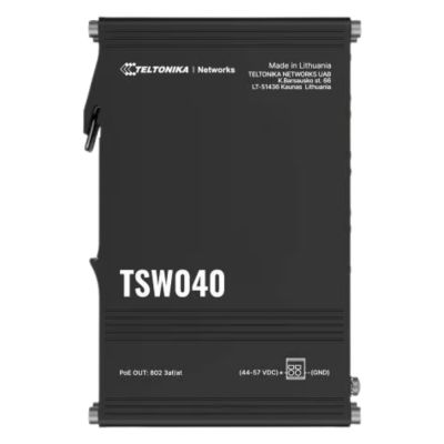TSW040000000 Teltonika Networks TSW040 8-Port PoE+ Switch Unmanaged, Fast Ethernet (10/100) Power Over Ethernet (PoE)