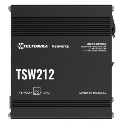 TSW212000000 Teltonika TSW212 Managed Ethernet Switch L2 with L3 Features