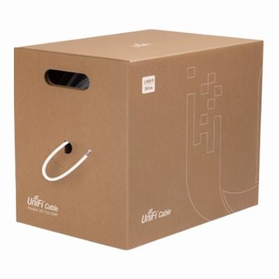 U-CABLE-C6-CMP Ubiquiti UniFi 1,000ft Cat6 CMP 23AWG Cable