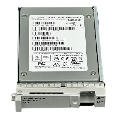 UCS-SD16TB12S4-EP Cisco 1.6TB 12Gb/s SAS 2.5-Inch SFF Enterprise Performance Solid State Drive