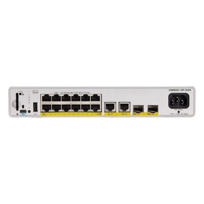 C9200CX-12P-2X2G-A Cisco Catalyst 9200CX 1GbE 12-Ports RJ-4510GbE Dual Ports SFP+ and 1GbE Dual Port RJ-45 Network Switch