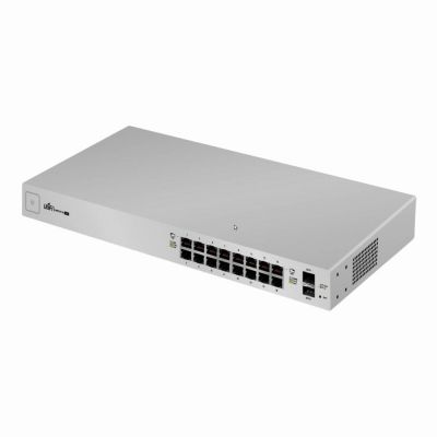 US-16-150W Ubiquiti UniFi Ethernet Switch 16 Network 2 Expansion Slot Manageable Twisted Pair Optical Fiber Modular 2 Layer Supported Wall Mountable