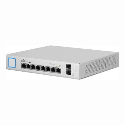 US-8-150W Ubiquiti UniFi 8 x RJ-45 Ports PoE+ 1000Base-T + 2 x SFP Ports Layer 2 Managed Gigabit Ethernet Network Switch