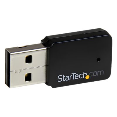 USB433WACDB StarTech USB 2.0 Mini AC600 Dual-Band Wireless Adapter