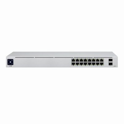 Ubiquiti USW-16-POE UniFi 16-Port PoE Switch - 16 Ports - Manageable - 2 Layer Supported