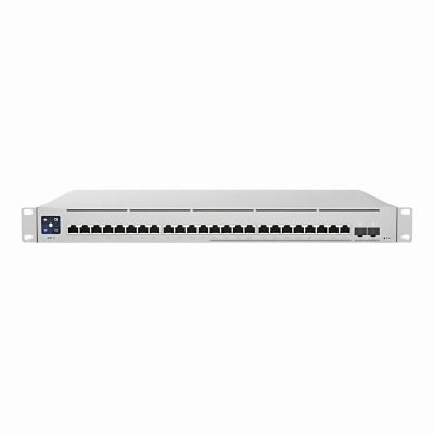 USW-ENTERPRISE-24-POE Ubiquiti UniFi Switch Enterprise 12 x RJ-45 Ports PoE+ 2.5GBase-T + 12 x RJ-45 Ports PoE+ + 2 x SFP+ Ports Layer 3 Managed Gigabit Ethernet Network Switch