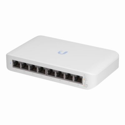 USW-LITE-8-POE Ubiquiti UniFi Switch Lite 8-Ports Layer 2 PoE Managed Switch Supporting Silent Fanless Cooling