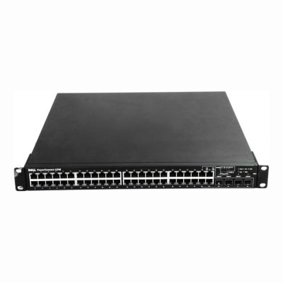 UT052 Dell PowerConnect 6200 Series 6248 48 x Ports 10/100/1000Base-T + 4 x Shared SFP Ports Layer 3 Managed 1U Rack-mountable Gigabit Ethernet Network Switch