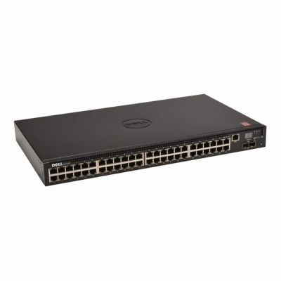 V3HT8 Dell Networking N2000 Series N2048 48 x RJ-45 Ports 10/100/1000Base-T + 2 x SFP+ Ports Layer 2 Managed 1U Rack-mountable Gigabit Ethernet Network Switch