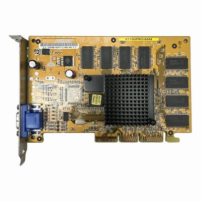 V7100PRO/64M - ASUS NVIDIA GeForce2 MX 400 64MB SDRAM AGP Video Graphics Card 