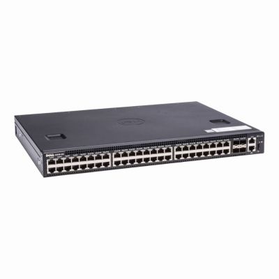 V9VF1 Dell PowerSwitch S-Series S3048-ON 48 x RJ-45 Ports 10/100/1000Base-T + 4 x SFP+ Ports Layer 3 Managed 1U Rack-mountable Gigabit Ethernet Network Switch
