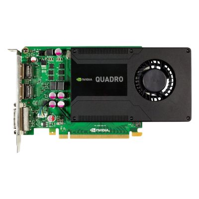 VCQK2000D-T PNY NVIDIA Quadro K2000D 2GB GDDR5 GPU 2xDVI 1xMiniDP Video Graphics Card