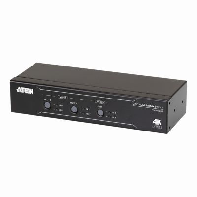 VM0202HB ATEN 2 x 2 True 4K HDMI Matrix Switch