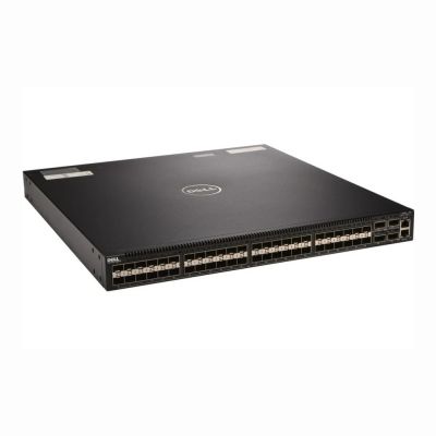 VVMV5 Dell Force10 S-Series S4810P 48 x SFP+ Ports 10GBase-X + 4 x QSFP+ Ports Layer 3 Managed Rack-Mountable Gigabit Ethernet Network Switch