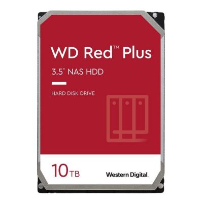 WD101EFBX Western Digital Red Plus NAS 10TB 5.4K RPM 6Gb/s SATA 256MB Cache 3.5-Inch Hard Drive