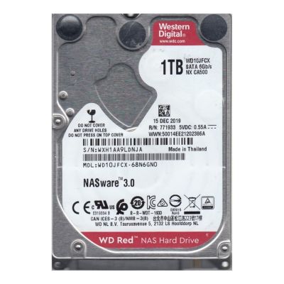 WD10JFCX-68N6GN0 Western Digital Red 1TB 5.4K RPM 3Gb/s SATA 16MB Cache 2.5-Inch Hard Drive