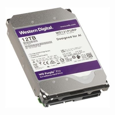 WD121PURP Western Digital Purple Pro 12TB 7200RPM SATA 6Gbps 256MB Cache 3.5-inch Hard Drive