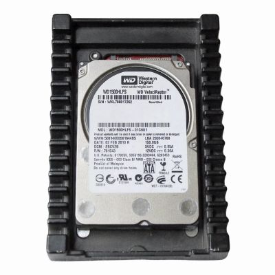 WD1500HLFS-01G6U1 Western Digital VelociRaptor 150GB 10K RPM 3Gb/s SATA 512n 16MB Cache 3.5-Inch Hard Disk Drive