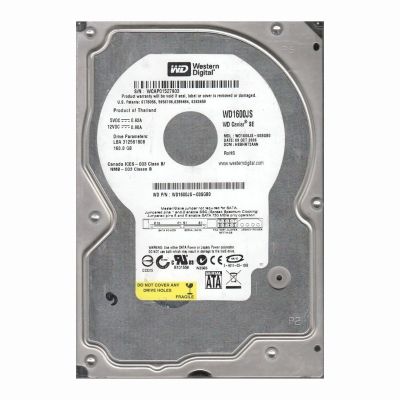 WD1600JS Western Digital 160GB 7200RPM SATA 3Gb/s 8MB Cache HDD
