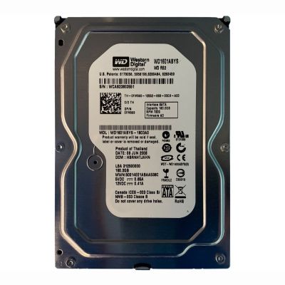 WD1601ABYS-18C0A0 Western Digital 160GB 7200RPM SATA 3Gbps 16MB Cache Internal Hard Drive