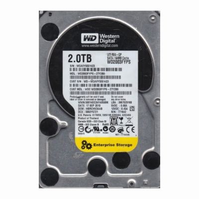 WD2003FYPS-27Y2B0 Western Digital RE4 2TB 7200RPM SATA 3Gbps 64MB Cache 3.5-inch Internal Hard Drive