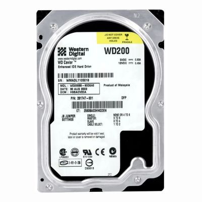 WD200BB Western Digital 20GB 7200RPM ATA-100 3.5-inch Internal Hard Drive