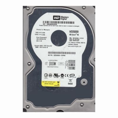 WD2500SB Western Digital 250GB 7200RPM 8MB Cache ATA-100 Hard Drive