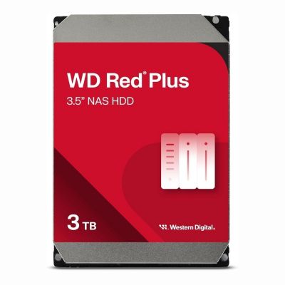 WD Red Plus WD30EFPX 3TB NAS SATA 6Gb/s 3.5inch Internal HDD